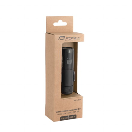 Force světlo přední PEN 2.0 700LM USB, černé Force světlo přední PEN 2.0 700LM USB, černé