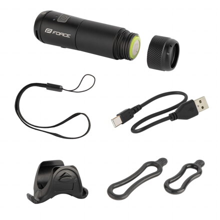 Force světlo přední PEN 2.0 700LM USB, černé Force světlo přední PEN 2.0 700LM USB, černé