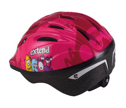 Extend prilba BILLY Monster fialovo-ružová XS/S (47-51cm)