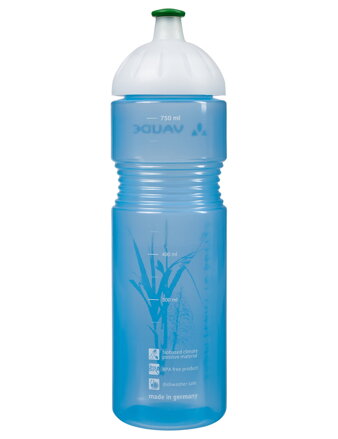 Vaude cyklistická fľaša Bike Bottle Organic, blue 0.75l
