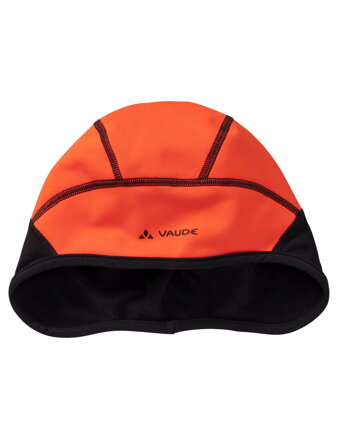 Vaude cyklistická čiapka Bike Windproof III, unisex, glowing red