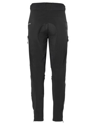 Vaude cyklistické nohavice Qimsa Softshell II, pánske, black/black