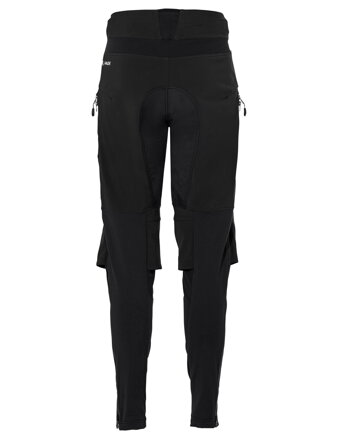 Vaude cyklistické nohavice Virt Softshell II, pánske, black/black