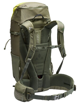 Vaude turistický batoh Asymmetric 42+8, unisex, bright green