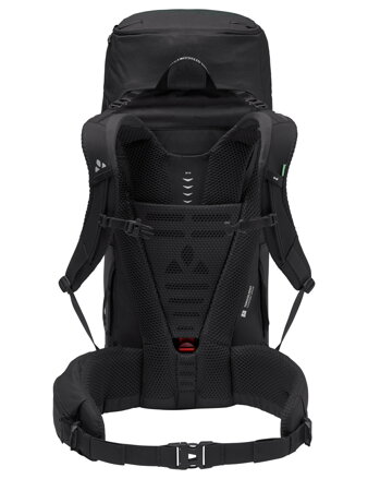 Vaude turistický batoh Asymmetric 42+8, unisex, black