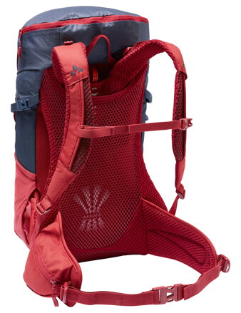 Vaude turistický batoh Brenta 24, unisex, carmine/eclipse