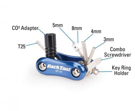 Park Tool Multikľúč ParkTool MT-20 PT-MT-20 Park Tool Multikľúč ParkTool MT-20 PT-MT-20