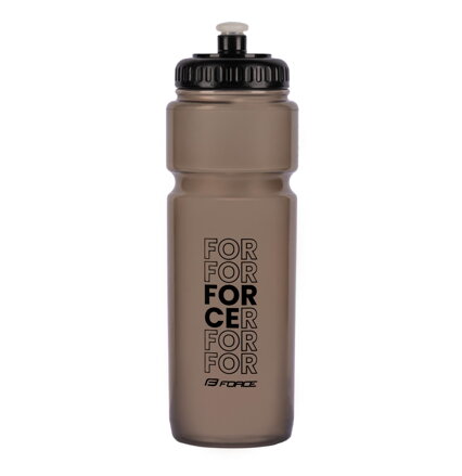 Force fľaša DAILY 0,75 l,transparentná čierna-čierna