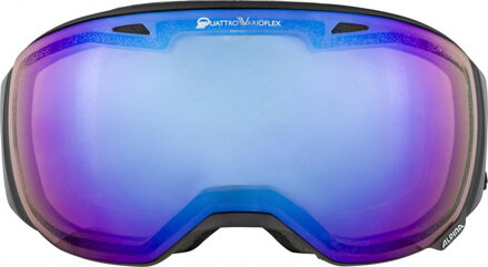 Lyžiarske okuliare Alpina BIG HORN QVM čierne matné, QVM blue sph Lyžiarske okuliare Alpina BIG HORN QVM čierne matné, QVM blue sph