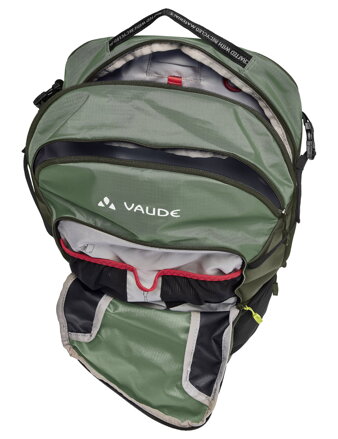 Vaude cyklistický batoh Ledro 18, unisex, willow green