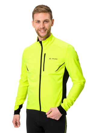 Vaude cyklistická bunda Kuro Softshell, pánska, neon yellow