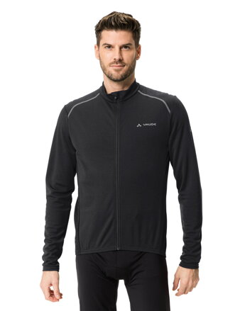 Vaude cyklistický dres Matera LS, pánsky, black