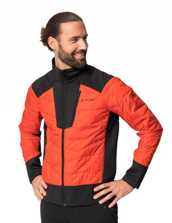 Vaude cyklistická bunda Minaki JIII, pánska, glowing red