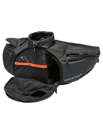Vaude cyklistická ľadvinka Moab Hip Pack 4, unisex, black