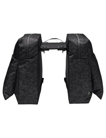 Vaude dvojitá taška na nosič TwinZipper (UniKlip 2), black