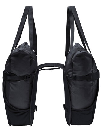 Vaude  dvojitá taška na nosič TwinShopper, black