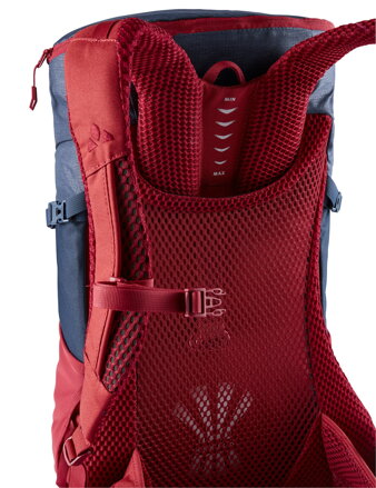 Vaude turistický batoh Brenta 24, unisex, carmine/eclipse