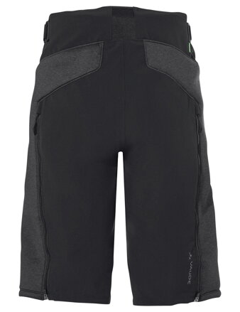 Vaude zateplené cyklošortky Minaki, pánske, black