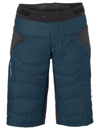 Vaude zateplené cyklošortky Minaki, pánske, black