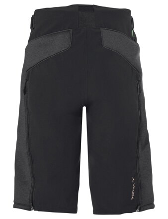 Vaude zateplené cyklošortky Minaki, pánske, black