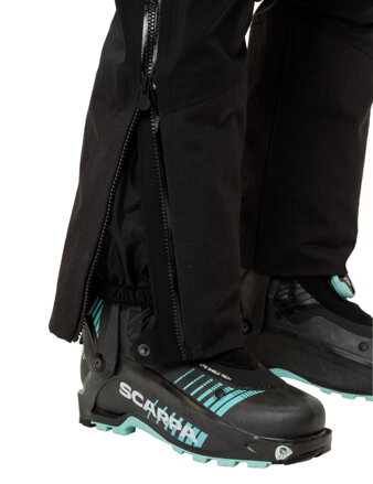 Vaude hardshell nohavice Monviso 3L, dámske, čierne