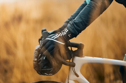 Vaude cyklistické rukavice Posta Warm, unisex, neon orange