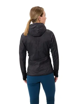 Vaude zateplená bunda Sesvenna IV, dámska, black/black
