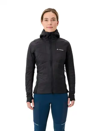 Vaude zateplená bunda Sesvenna IV, dámska, black/black