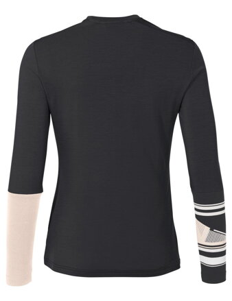 Vaude termo triko Monviso Merino, dámske, black