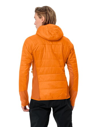 Vaude zateplená bunda Sesvenna IV, pánska, oranžová (kurkuma)