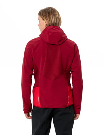 Vaude softshellová bunda Larice V, pánska, červená
