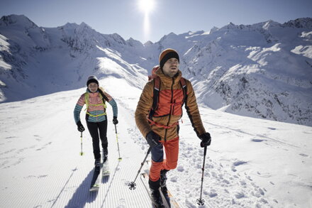 Vaude ski-turistické nohavice Larice Light III, pánske, black