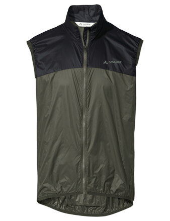 Vaude cyklistická vesta Matera Air, pánska, khaki