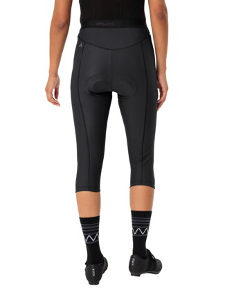 Vaude cyklistické 3/4 nohavice Posta, black, dámske