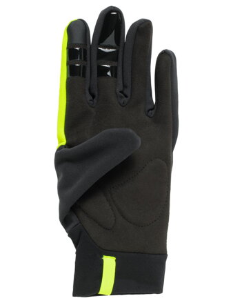 Vaude zateplené cyklistické rukavice Kuro Warm, žlto čierna