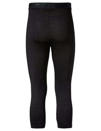 Vaude termo spodky Monviso Wool 3/4, pánske, black