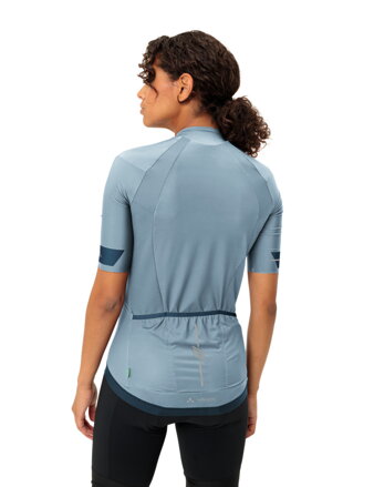 Vaude cyklistický dres Furka FZ II, dámsky, nordic blue
