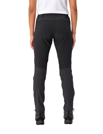 Vaude turistické nohavice Elope, dámske, phantom black