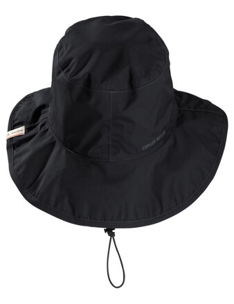 Vaude nepremokavý klobúk Escape, unisex, black