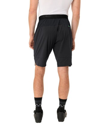 Vaude krátke gravel nohavice Kuro II, pánske, black