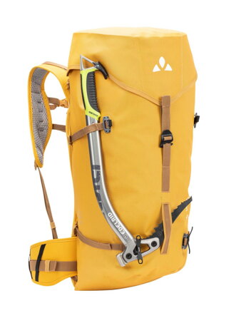Vaude alpinistický nepremokavý batoh Rupal 28, unisex, burnt yellow