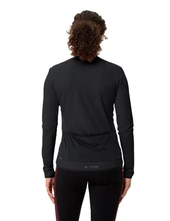 Vaude cyklistický dres Matera LS, dámsky, black