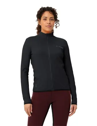 Vaude cyklistický dres Matera LS, dámsky, black