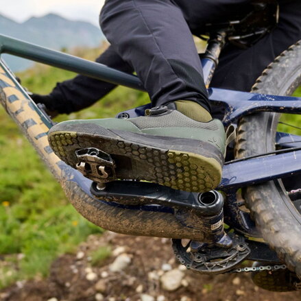 Vaude all-mountain cyklo obuv Moab Pro Tech, unisex, kaki