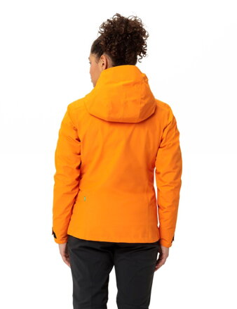 Vaude hardshell bunda Monviso 2,5L, dámska, oranžová (kurkuma)