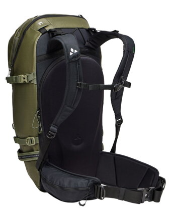 Vaude skialpový batoh Monviso 32, kaki