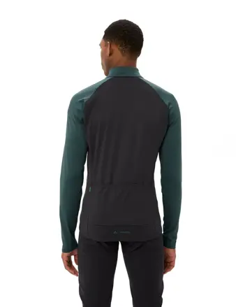 Vaude cyklistický dres s dlhým rukávom Posta III, pánsky, deep pond