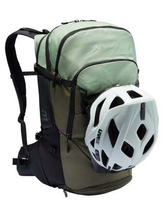 Vaude cyklistický batoh Bike Alpin 25+5, unisex, willow green