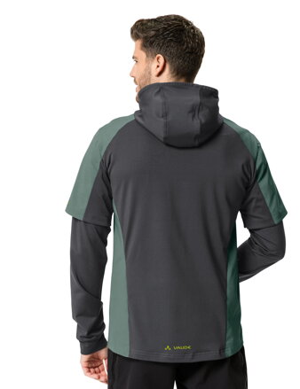 Vaude cyklistický dres All Year Moab FZ Hoody, pánsky, dusty forest