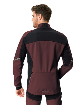 Vaude cyklistická bunda Kuro Softshell, pánska, dark oak